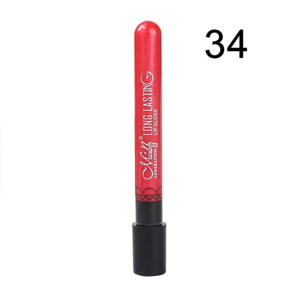 HIGH QUALITY 38Color Lipgloss  Matte Long Lasting Moisturizer Sexy Lip Gloss Waterproof
