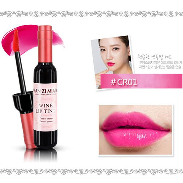 NEW Fashion Waterproof Lip Gloss Matte Velvet Long Lasting Lipstick Bottle Cosmetic