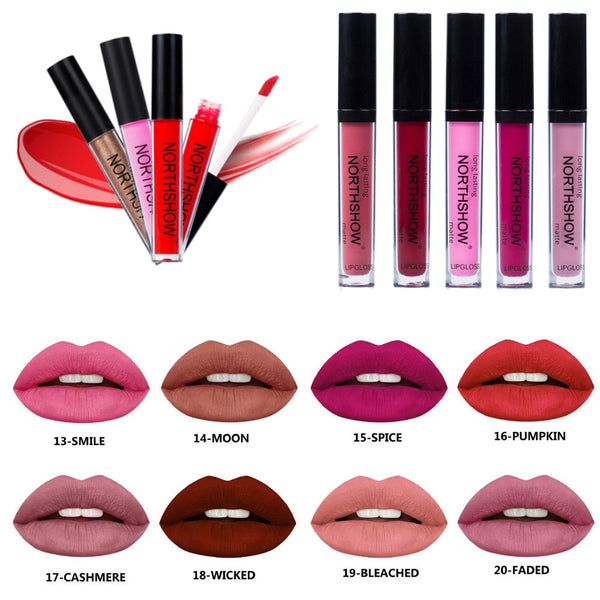 NEW Liquid Lipstick Moisturizer Velvet Lipstick Cosmetic Beauty Makeup Long-lasting/ Kissproof/ Waterproof Lip Gloss