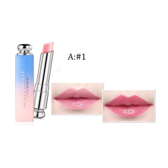 Hot Fashion Beauty Bright Crystal Jelly Lipstick Magic Temperature Change Color Lip Maquiagem Drop Shipping