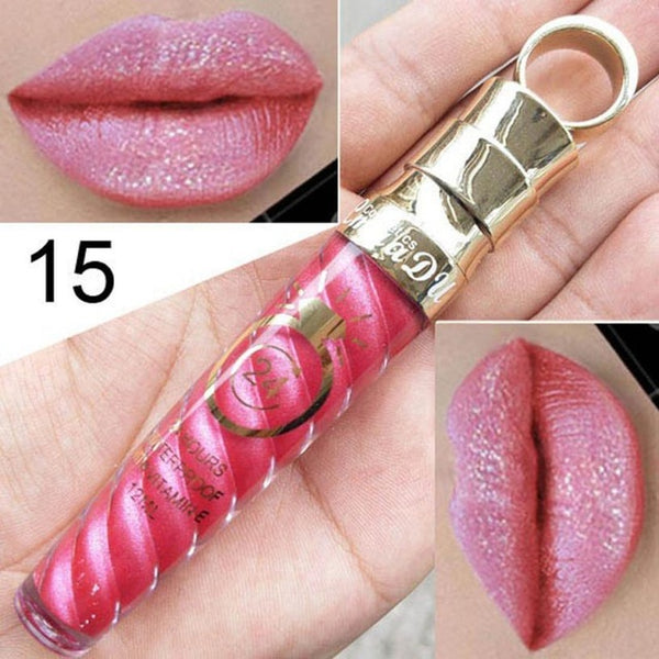 Professional Makeup Lip Gloss Sexy Long Lasting Waterproof Liquid Lipstick Velvet Matte Lipgloss Lip Beauty Comestic