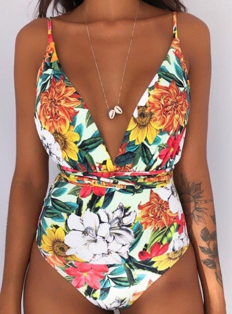 New  Sexy One Piece Swimsuit