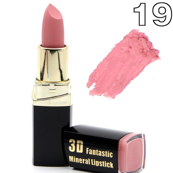 New Beauty Professional Lip Makeup Lipstick Easy to Wear Moisturizer Smooth Lips Stick Long-lasting Charming Lipstick Cosmetic