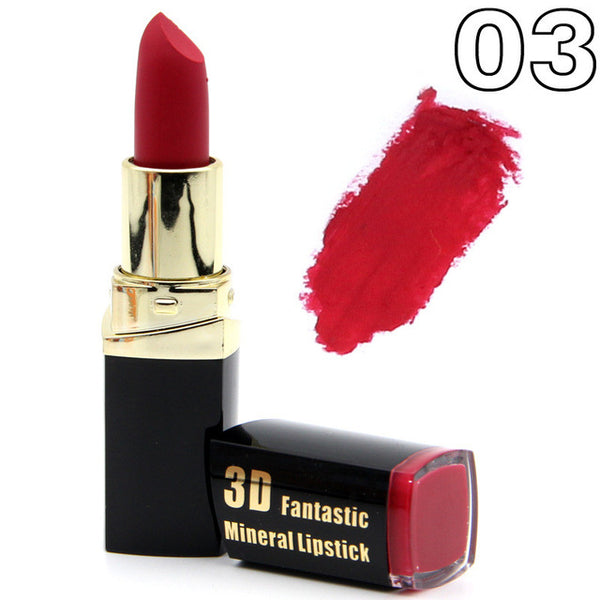 New Beauty Professional Lip Makeup Lipstick Easy to Wear Moisturizer Smooth Lips Stick Long-lasting Charming Lipstick Cosmetic