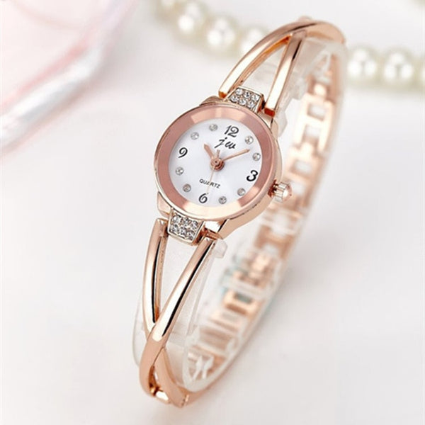 Watches Women Stainless Steel Quartz Bracelet Watch Ladies