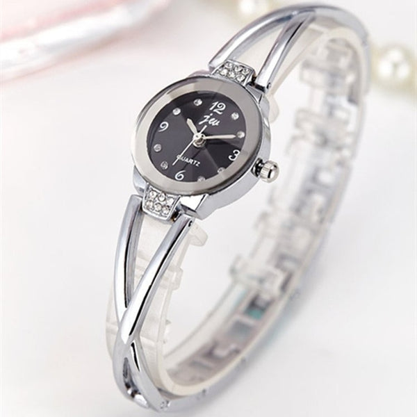 Watches Women Stainless Steel Quartz Bracelet Watch Ladies