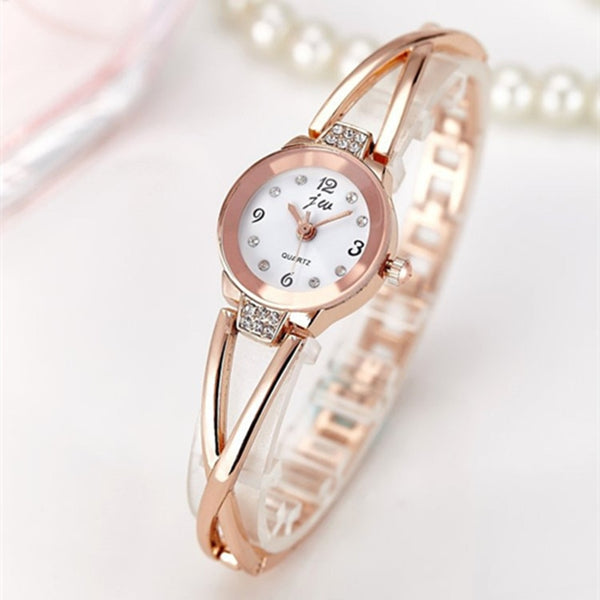 Watches Women Stainless Steel Quartz Bracelet Watch Ladies