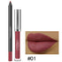 New Makeup Long Lasting Lipstick Lip Gloss Nutritious Waterproof Kissproof Matte Liquid Gloss Lip Liner Cosmetics Beauty Set