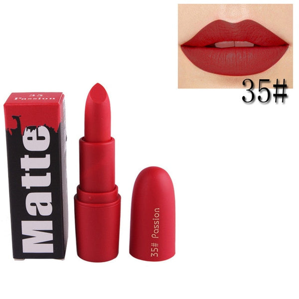New Professional Makeup Lipstick Easy to Wear Moisturizer Smooth Lips Stick Long Lasting Charming Lip Lipstick Cosmetic Beauty