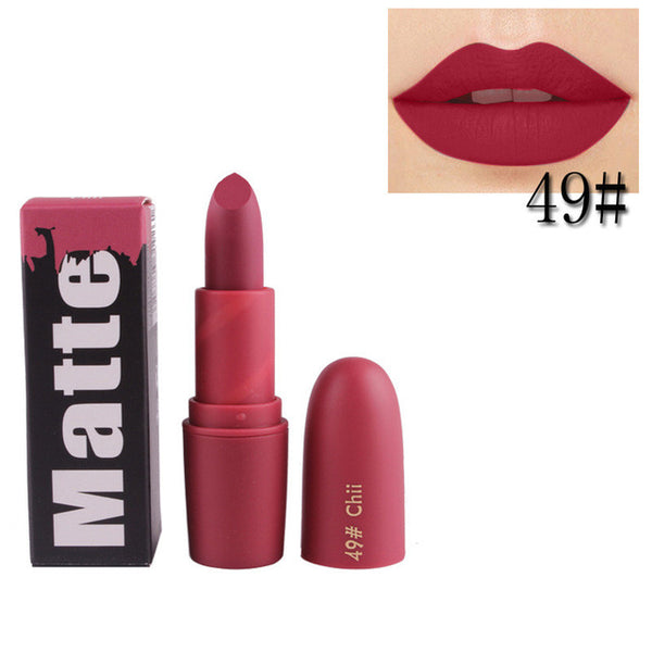 New Professional Makeup Lipstick Easy to Wear Moisturizer Smooth Lips Stick Long Lasting Charming Lip Lipstick Cosmetic Beauty