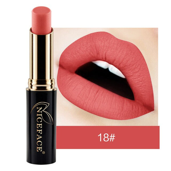 New Women's Fashion Lipstick Beauty Lip Lingerie Mattallic Liquid Lipstick Long Lasting Waterproof Lip Gloss Makeup 24 Shades