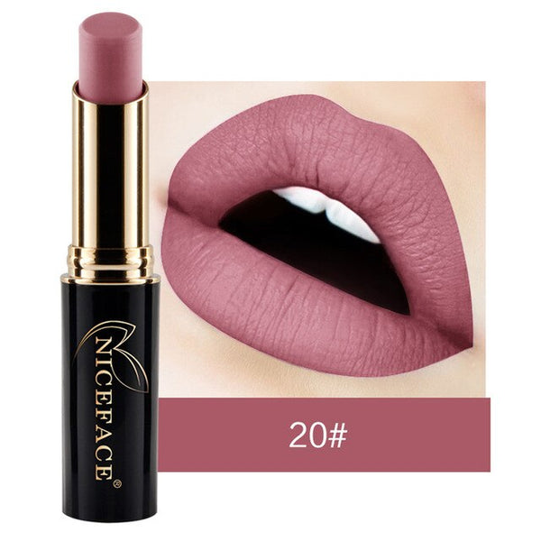 New Women's Fashion Lipstick Beauty Lip Lingerie Mattallic Liquid Lipstick Long Lasting Waterproof Lip Gloss Makeup 24 Shades