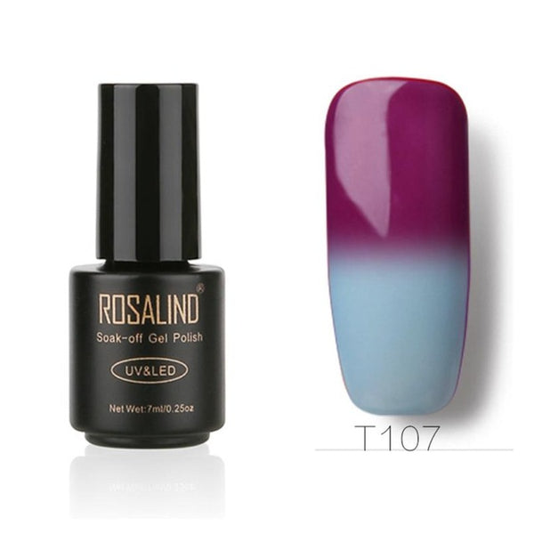 Nouveau 2018 beauté 7 ML température changement de couleur Gel à ongles vernis UV lampe à LED Gel vernis à ongles cosmétique maquillage Art des ongles décoration