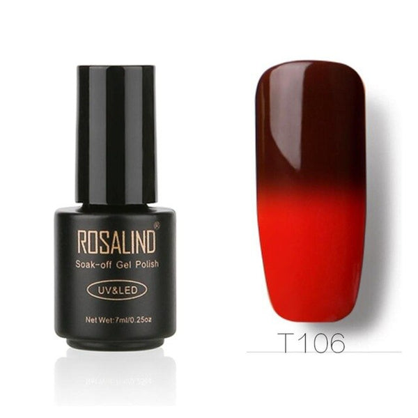 Nouveau 2018 beauté 7 ML température changement de couleur Gel à ongles vernis UV lampe à LED Gel vernis à ongles cosmétique maquillage Art des ongles décoration