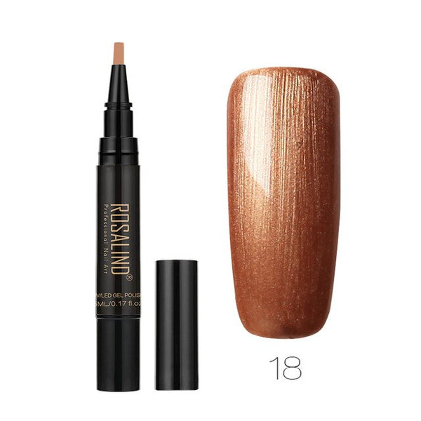 Nouveau professionnel Nail Art UV LED Gel vernis à ongles stylo longue durée femmes mode beauté ongles Gel Maquiagem livraison directe