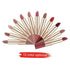O.TWO.O 12PCS/LOT 2 in 1 Matte Lipstick Makeup Waterproof Long-lasting Lip Gloss Liquid Lipstick 12 Colors Nude Lip Lipsticks