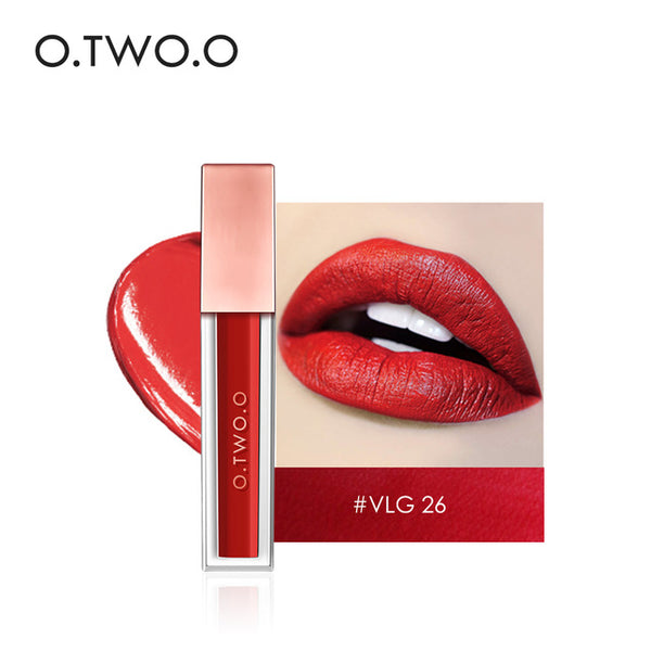 O.TWO.O 15 Colors Lip Gloss Velvet Matte Liquid Lipstick Sexy Colors Lip Paint Waterproof Long Lasting Professional Batom Makeup
