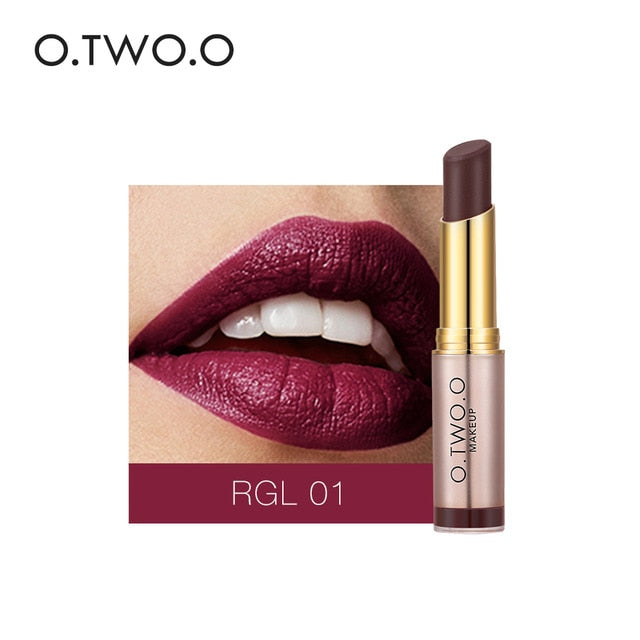 O.TWO.O 20colors Moisturizer Smooth Lip Stick Long Lasting Charming Lip Lipstick Cosmetic Beauty Makeup