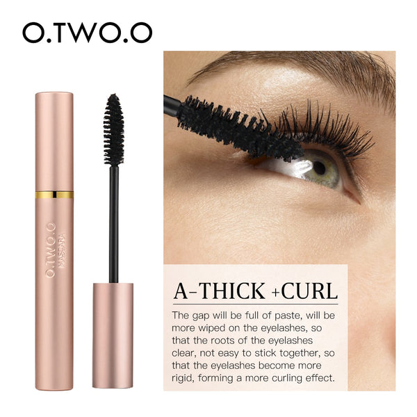 New Arrival 2kinds Brush Mascara Long Black Lash Eyelash Extension Eye  Makeup