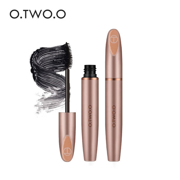 HOT 3D Silk Fiber Eyelash Black Mascara Waterproof Long Lasting Lash Thick Mascara Long Eyelashes