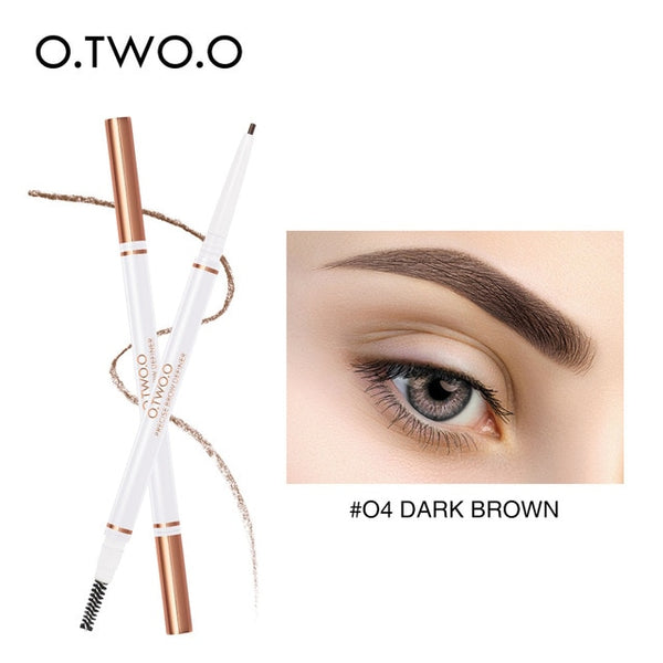 O.TWO.O Eye Brow Pencil Microblading Make Up Ultra Fine 1.5mm Beauty Cosmetic Long-lasting Waterproof Eyebrow Enhancers 4 Color
