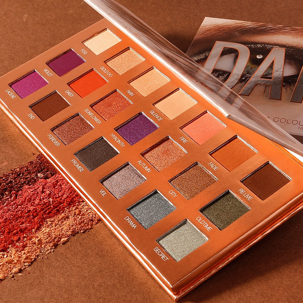 Eyeshadow Palletes 21 Colors Ultra Fine Powder Pigmented Shadows Glitter Diamond Shimmer Makeup Eye