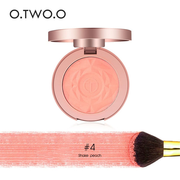 Face Blusher Powder Palette Makeup Cheek Blusher Powder Minerals Palettes Blusher Brush
