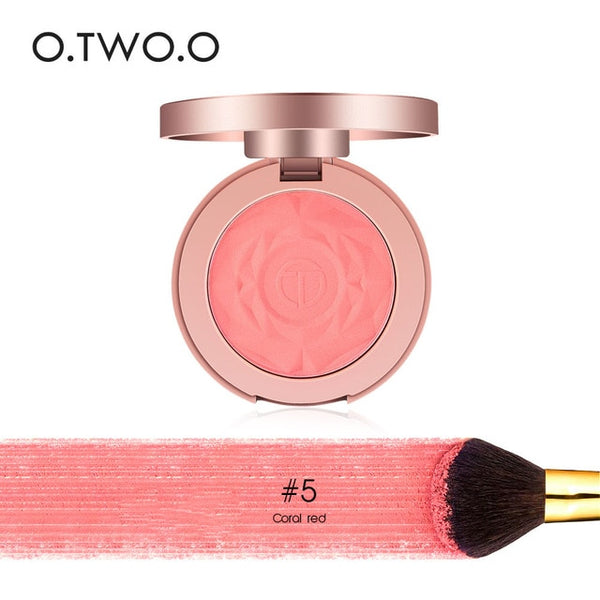 Face Blusher Powder Palette Makeup Cheek Blusher Powder Minerals Palettes Blusher Brush