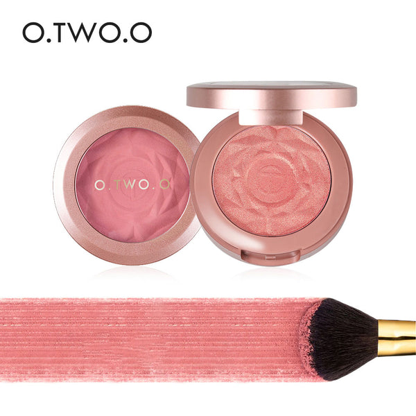 Face Blusher Powder Palette Makeup Cheek Blusher Powder Minerals Palettes Blusher Brush