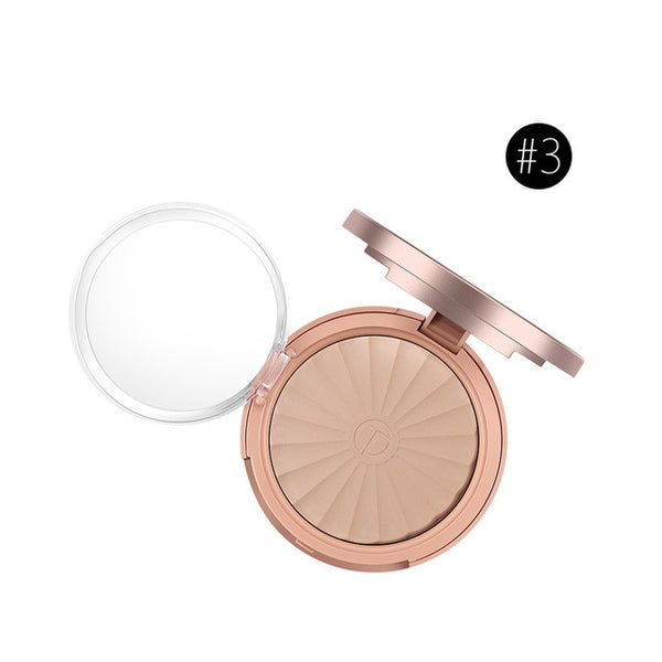 O.TWO.O Make Up Face Pressed Powder Brightening Long-lasting Waterproof Brighten Face Pressed Powder Palette Contour 8 Colors