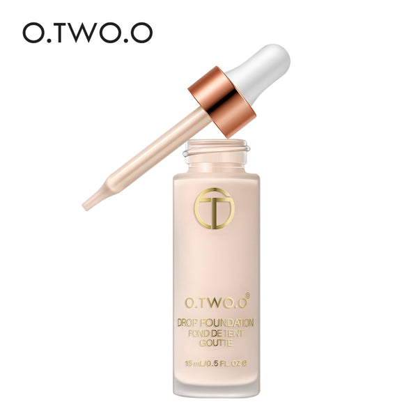 Matte Foundation Velvet Texture Liquid Drop Foundations Makeup Set Concealer