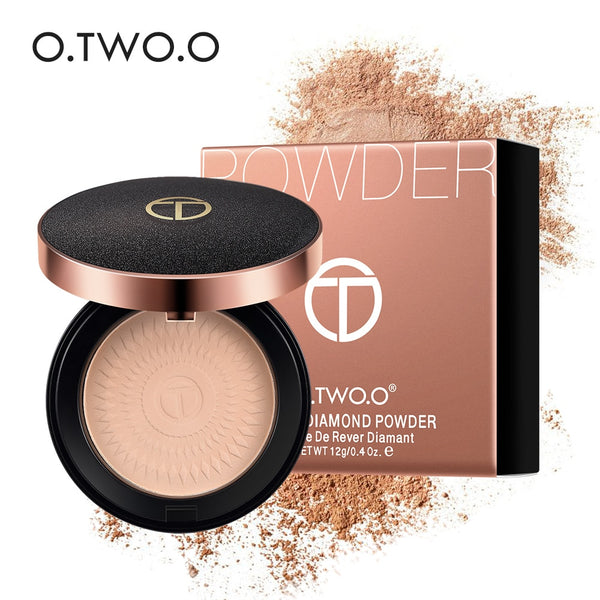 NEW Natural Face Powder Mineral Foundations Oil-control Brighten Concealer