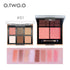 O.TWO.O Palette Eyeshadow Highlighter Glitter Blusher Face Contour Makeup Pallete 6 Colors Eyeshadow+2 Colors Blusher Pallete