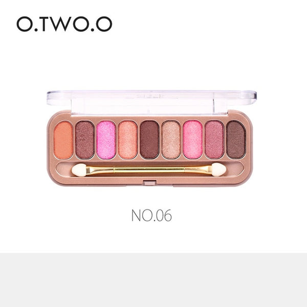 Eyeshadow Matte Shimmer Pigment Glitters Makeup Pallete 9 Colors Eyeshadow Waterproof Lasting Makeup