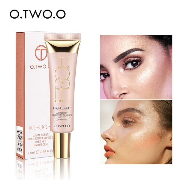HIGH QUALITY Shimmer Highlighter Cream 25ml Primer Base Contouring Concealer Highlight