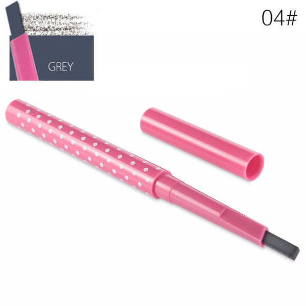 PHOERA étanche fourchette pointe sourcils crayons Fine esquisse liquide sourcil teinte microblading sourcil tatouage stylo maquiagem