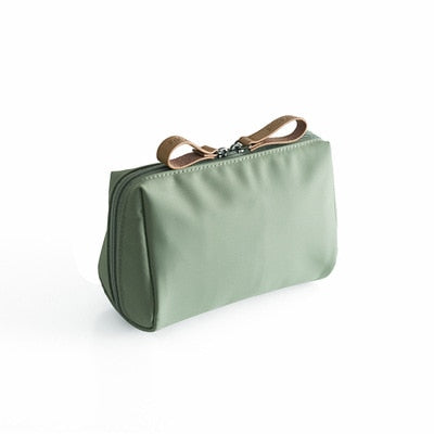 Solid Cosmetic Bag  Style Women Makeup Bag