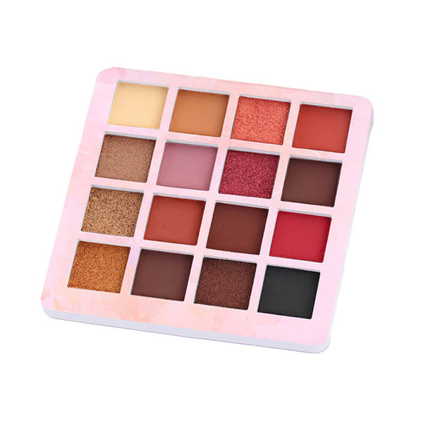 Palette ombre à paupières nue De marque Cmaadu 16 couleurs fard à paupières scintillant mat poudre De paillettes imperméable à l'eau