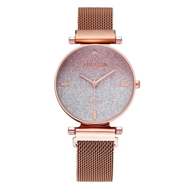 Personality Magnet Ladies Bracelet Watch Star