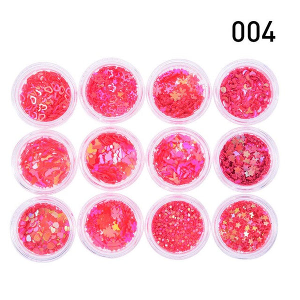 Pooypoot corps paillettes adhésif visage corps Nail Art autocollants cristal paillettes bijoux Festival partie œil tatouage paillettes ensemble 8 couleurs