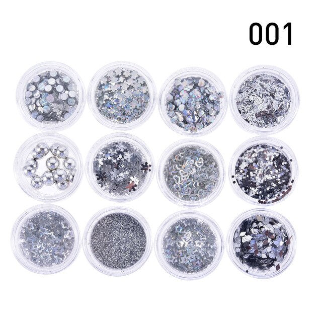 Pooypoot corps paillettes adhésif visage corps Nail Art autocollants cristal paillettes bijoux Festival partie œil tatouage paillettes ensemble 8 couleurs