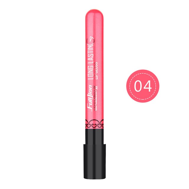 Pro Waterproof Elegant Daily Color Lipstick Matte Smooth Lip Stick Lipgloss Long Lasting Sweet Girl Lip Shade 7 Color