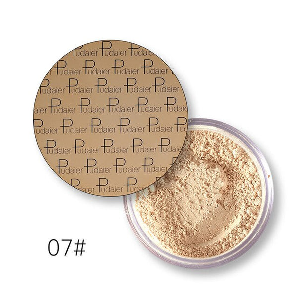 New 8Colors Loose Powder Makeup Face Setting Compact