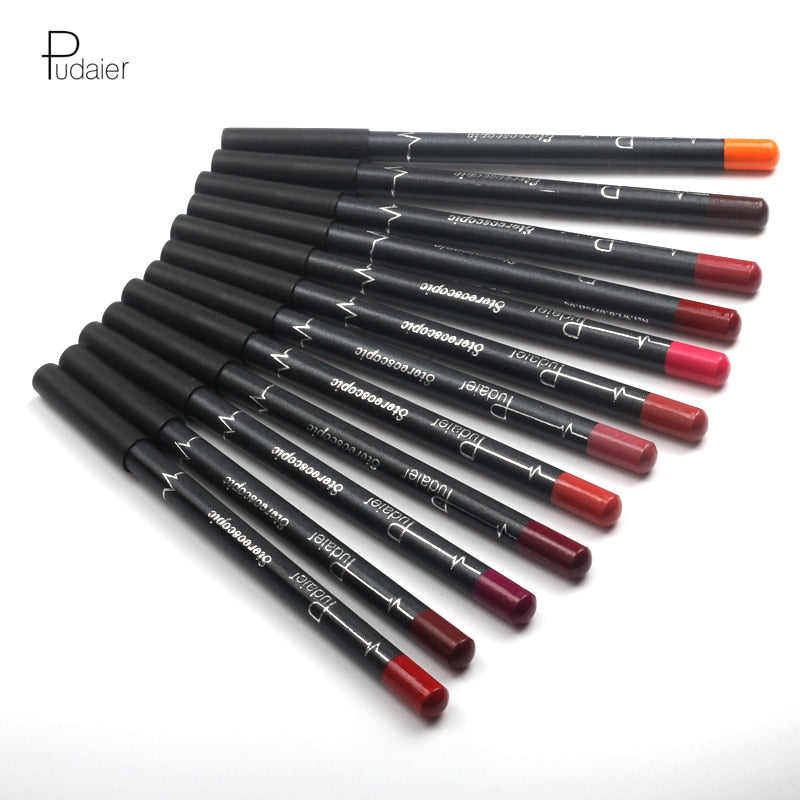 Lipliner Sof Texture Long Lasting Lip Liner 12 color new