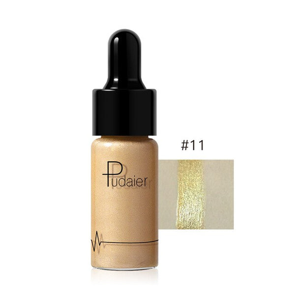 Liquid Highlighter Shimmer Shine Lasting Brighten Make Up Cream 12 Colors