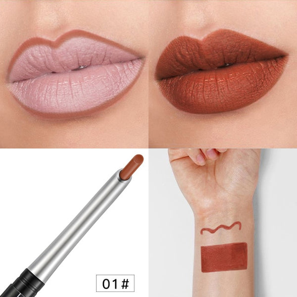 New Lip pencil Waterproof Lipstick pen ultra-lightweight lip liner