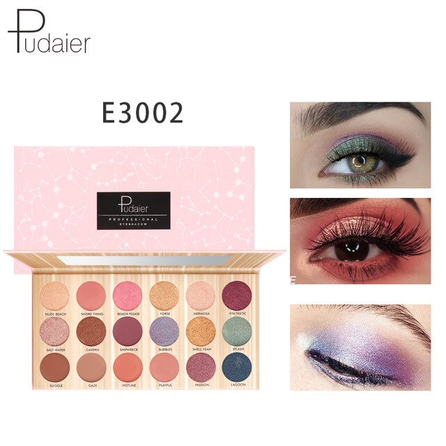 Eyeshadow Pallete Set Starry Palette of Shadows Glitter Eyeshadow High Quality  18 Colors
