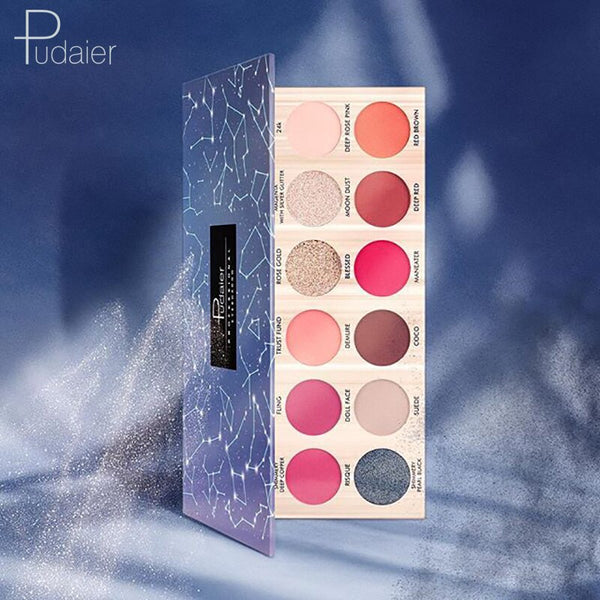 Eyeshadow Pallete Set Starry Palette of Shadows Glitter Eyeshadow High Quality  18 Colors