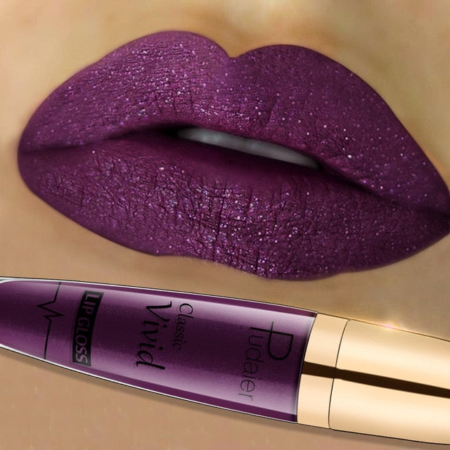 New  18Colors 5ML Pearl Shining Stars Diamond Glitter Liquid Lipgloss Beauty