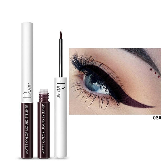 1PC 15 Colors Matte Liquid Eyeliner Eye Liner Eyeshadow Pencil Waterproof Makeup Long Lasting